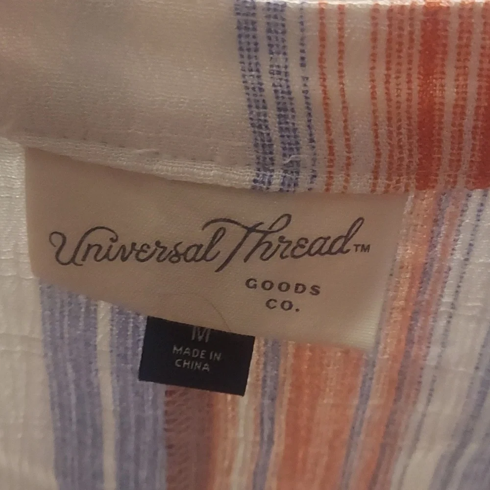 Universal Thread Multicolor Striped Blouse - Picture 3 of 6